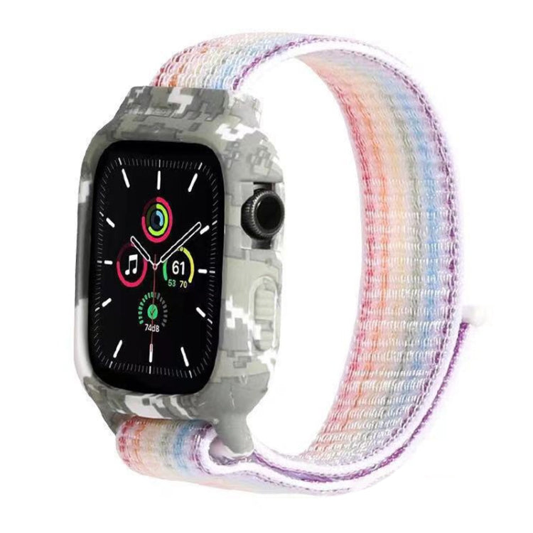 Nylon Replacement Wrist Strap Watchbands For Apple Watch Series 6 & SE & 5 & 4 40mm / 3 & 2 & 1 38mm, For Apple Watch Series 7 41mm / 6 & SE & 5 & 4 40mm / 3 & 2 & 1 38mm, For Apple Watch Series 8&7 41mm / SE 2&6&SE&5&4 40mm / 3&2&1 38mm