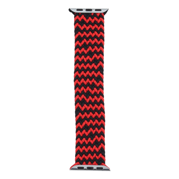 Mixed Color Nylon Braided Single Loop Replacement Watchbands For Apple Watch Series 6 & SE & 5 & 4 44mm / 3 & 2 & 1 42mm, S, M, L