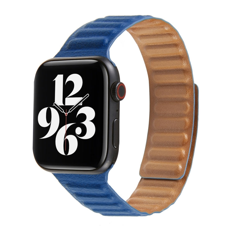Loop Leather Watchband For Apple Watch Series 6 & SE & 5 & 4 40mm / 3 & 2 & 1 38mm, For Apple Watch Series 7 41mm / 6 & SE & 5 & 4 40mm / 3 & 2 & 1 38mm