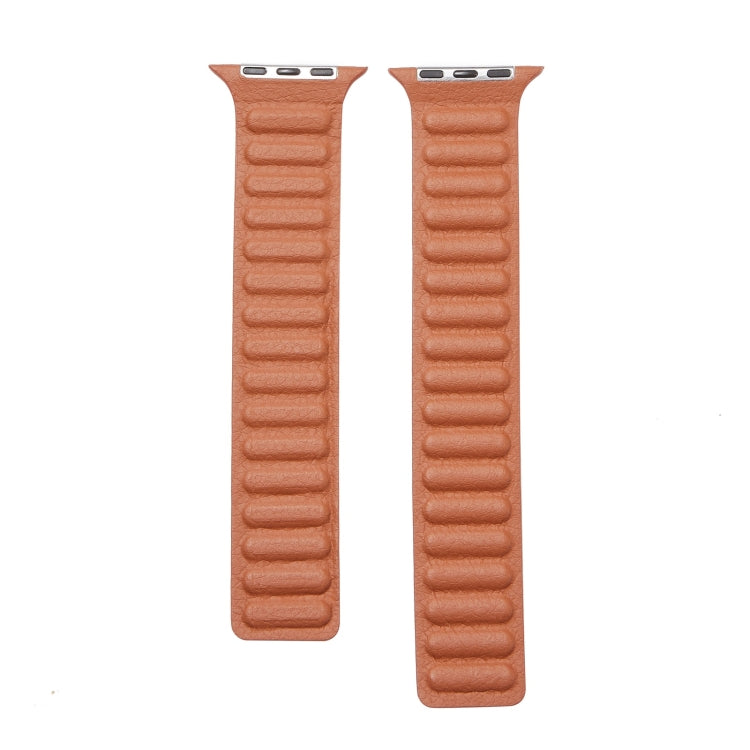 Loop Leather Watchband For Apple Watch Series 6 & SE & 5 & 4 44mm / 3 & 2 & 1 42mm, For Apple Watch Series 7 45mm / 6 & SE & 5 & 4 44mm / 3 & 2 & 1 42mm