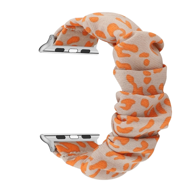 Fabric Hair Ring Replacement Strap Watchband, For Apple Watch Ultra 49mm / Series 8&7 45mm / SE 2&6&SE&5&4 44mm / 3&2&1 42mm, For Apple Watch Series 8&7 41mm / SE 2&6&SE&5&4 40mm / 3&2&1 38mm
