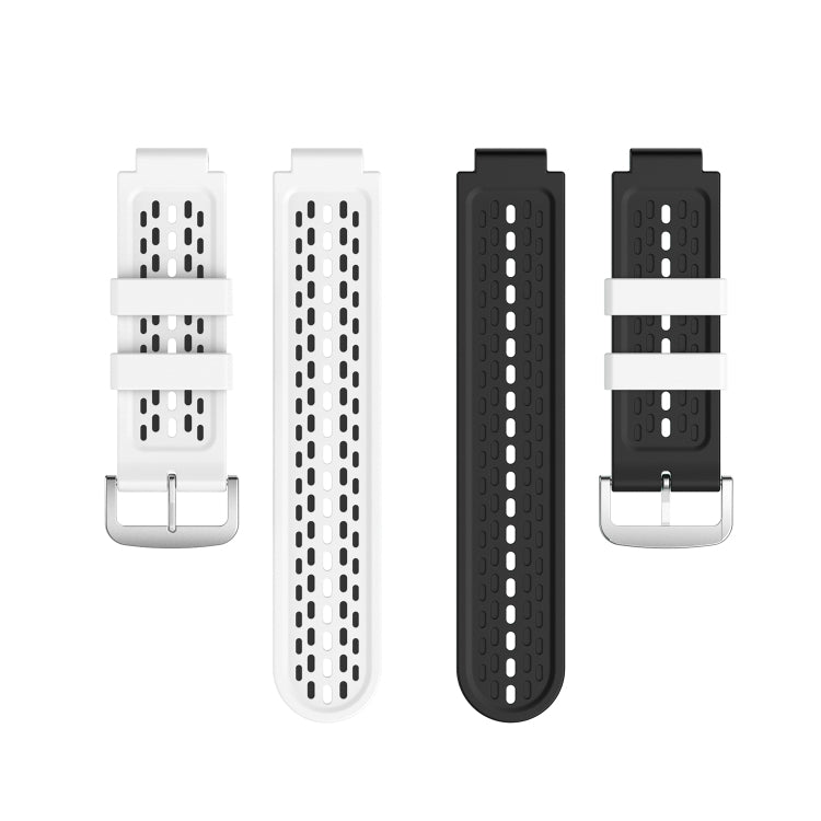 For Garmin Approach S2 / S4 Two-color Silicone Replacement Strap Watchband, For Garmin Approach S2 / S4