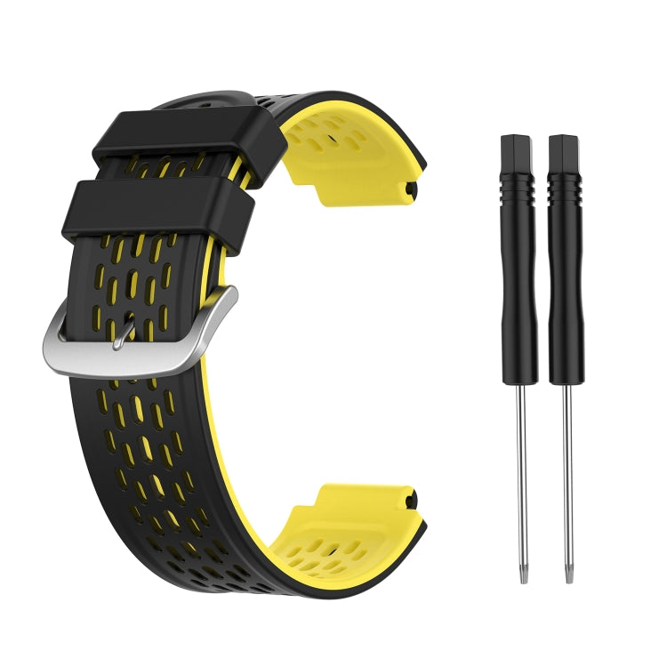 For Garmin Approach S2 / S4 Two-color Silicone Replacement Strap Watchband, For Garmin Approach S2 / S4