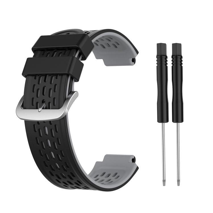 For Garmin Approach S2 / S4 Two-color Silicone Replacement Strap Watchband, For Garmin Approach S2 / S4