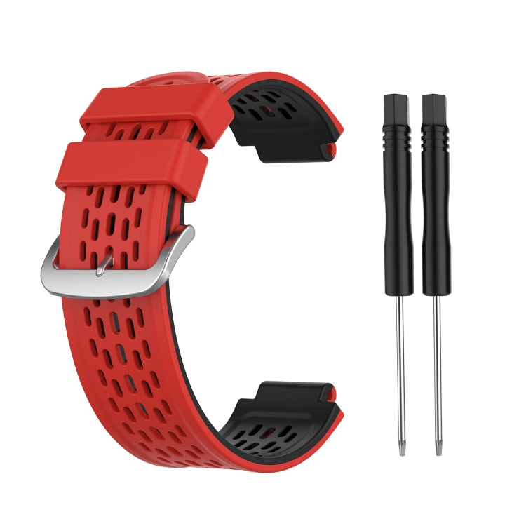 For Garmin Approach S2 / S4 Two-color Silicone Replacement Strap Watchband, For Garmin Approach S2 / S4