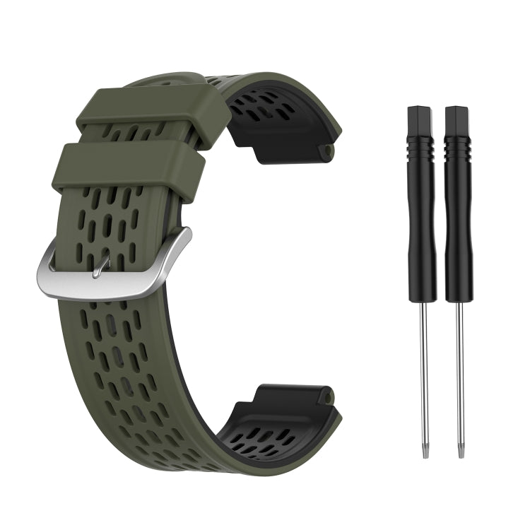 For Garmin Approach S2 / S4 Two-color Silicone Replacement Strap Watchband, For Garmin Approach S2 / S4