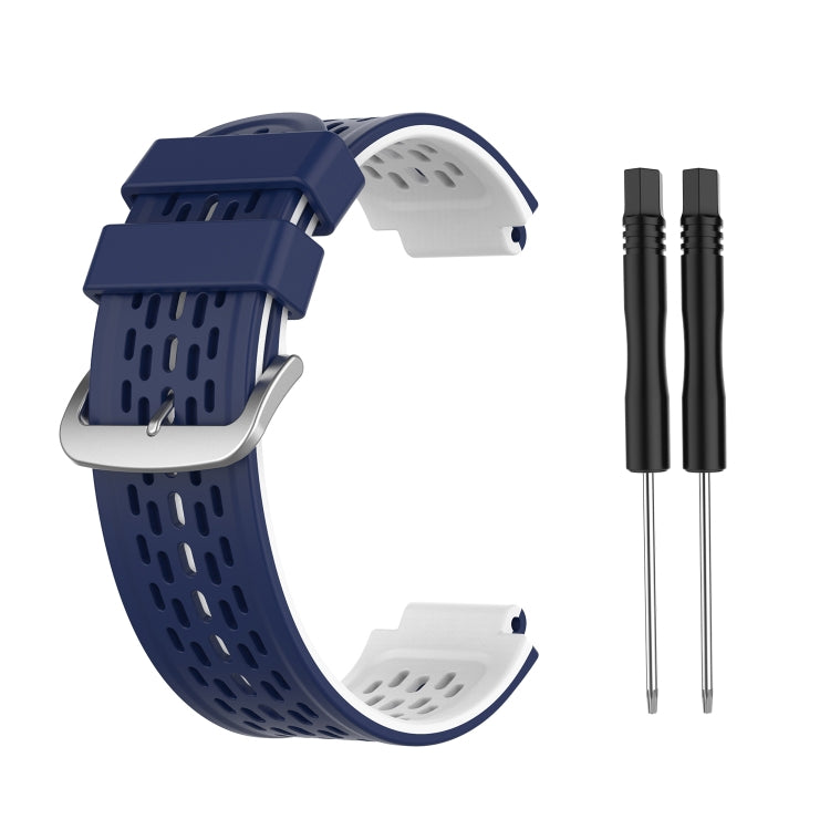 For Garmin Approach S2 / S4 Two-color Silicone Replacement Strap Watchband, For Garmin Approach S2 / S4