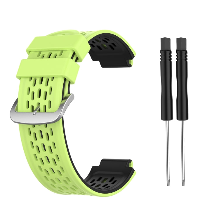 For Garmin Approach S2 / S4 Two-color Silicone Replacement Strap Watchband, For Garmin Approach S2 / S4