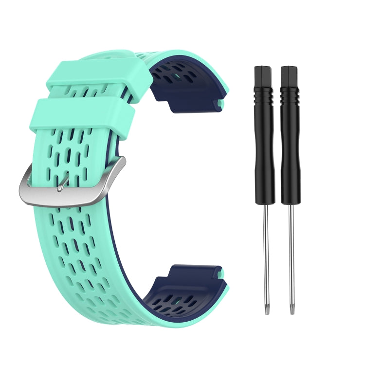 For Garmin Approach S2 / S4 Two-color Silicone Replacement Strap Watchband, For Garmin Approach S2 / S4