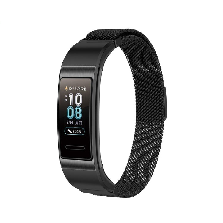 For Huawei Band 3 Pro / 4 Pro Milanese Replacement Strap Watchband, For Huawei Band 3 Pro