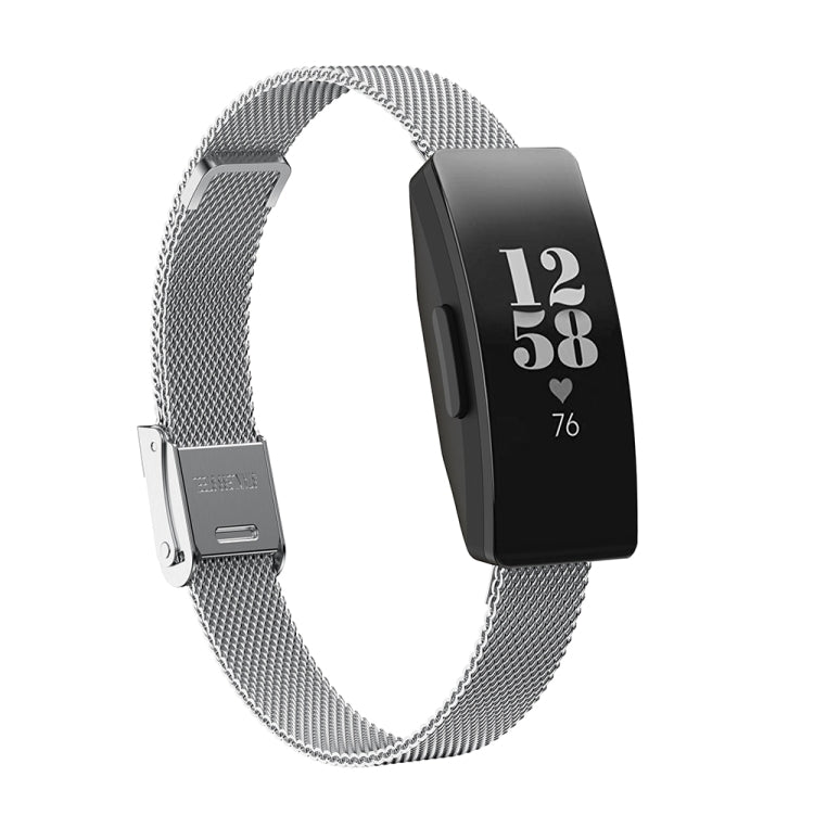 For Fitbit Ace 3 / Inspire 2 Double Insurance Buckle Milanese Replacement Strap Watchband, For Fitbit Ace 3 / Inspire 2