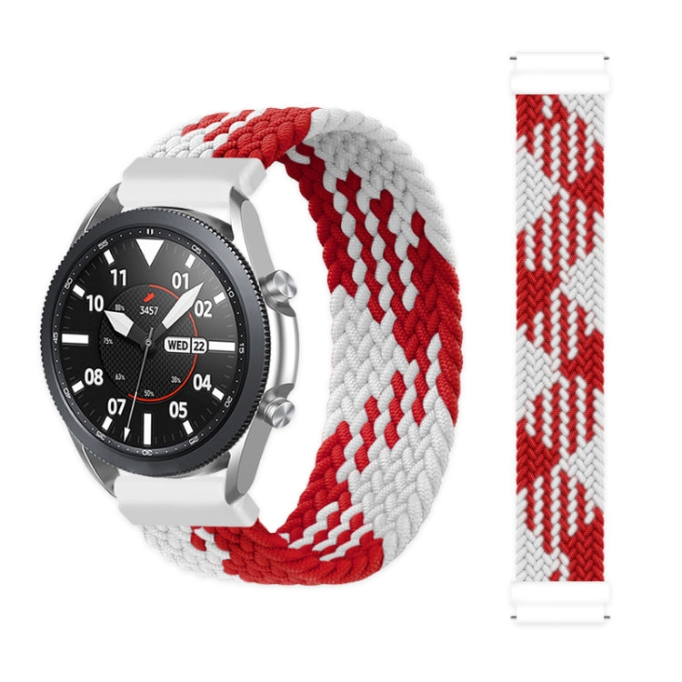 For Samsung Galaxy Watch Active / Active2 40mm / Active2 44mm Adjustable Nylon Braided Elasticity Replacement Strap Watchband, 125mm, 135mm, 145mm, 155mm