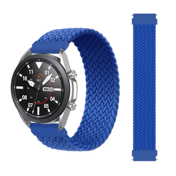 For Samsung Galaxy Watch Active / Active2 40mm / Active2 44mm Adjustable Nylon Braided Elasticity Replacement Strap Watchband, 125mm, 135mm, 145mm, 155mm