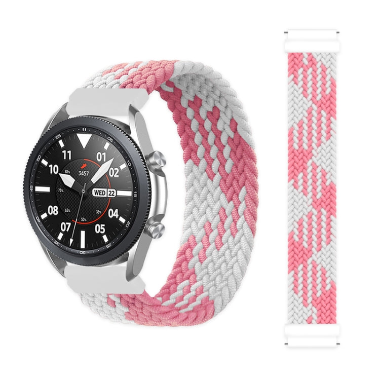 For Samsung Galaxy Watch Active / Active2 40mm / Active2 44mm Adjustable Nylon Braided Elasticity Replacement Strap Watchband, 125mm, 135mm, 145mm, 155mm