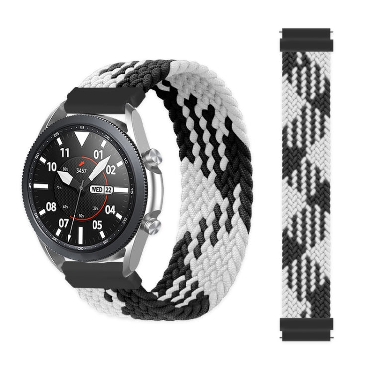 For Samsung Galaxy Watch Active / Active2 40mm / Active2 44mm Adjustable Nylon Braided Elasticity Replacement Strap Watchband, 125mm, 135mm, 145mm, 155mm