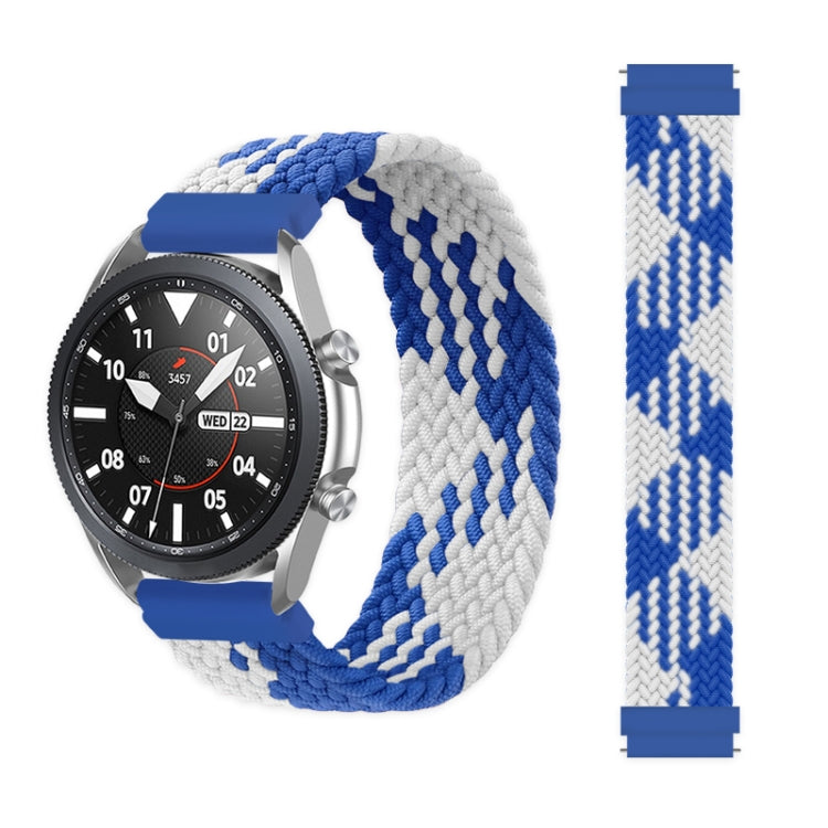 For Samsung Galaxy Watch Active / Active2 40mm / Active2 44mm Adjustable Nylon Braided Elasticity Replacement Strap Watchband, 125mm, 135mm, 145mm, 155mm