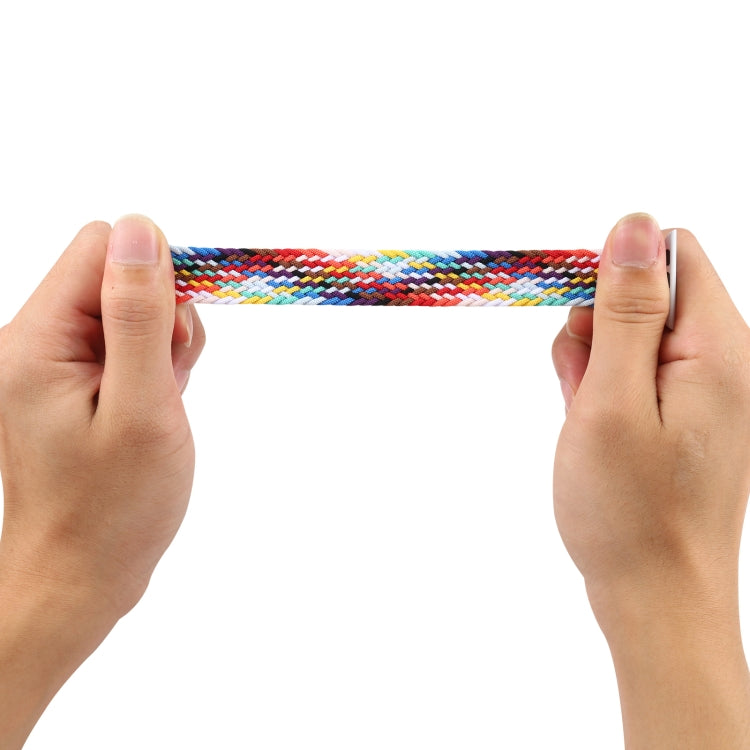 Metal Head Braided Nylon Replacement Watchbands, Size: S 145mm For Apple Watch Series 6 & SE & 5 & 4 44mm / 3 & 2 & 1 42mm, S 145mm 44mm / 42mm