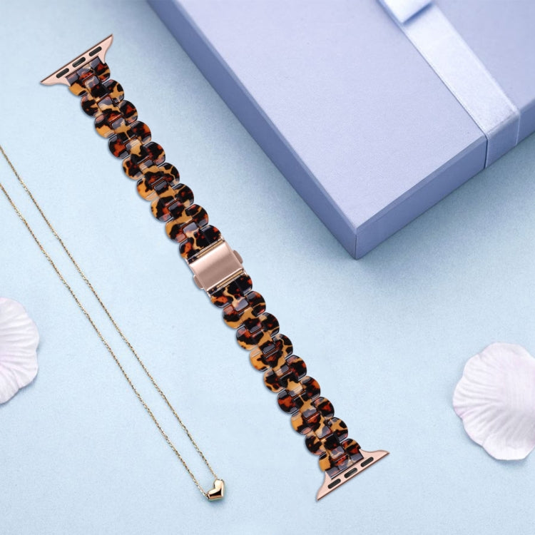 Oval Resin Replacement Strap Watchband, For Apple Watch Series 7  41mm / & 6 & SE & 5 & 4 40mm, For Apple Watch Series  7  45mm / & 6 & SE & 5 & 4 44mm