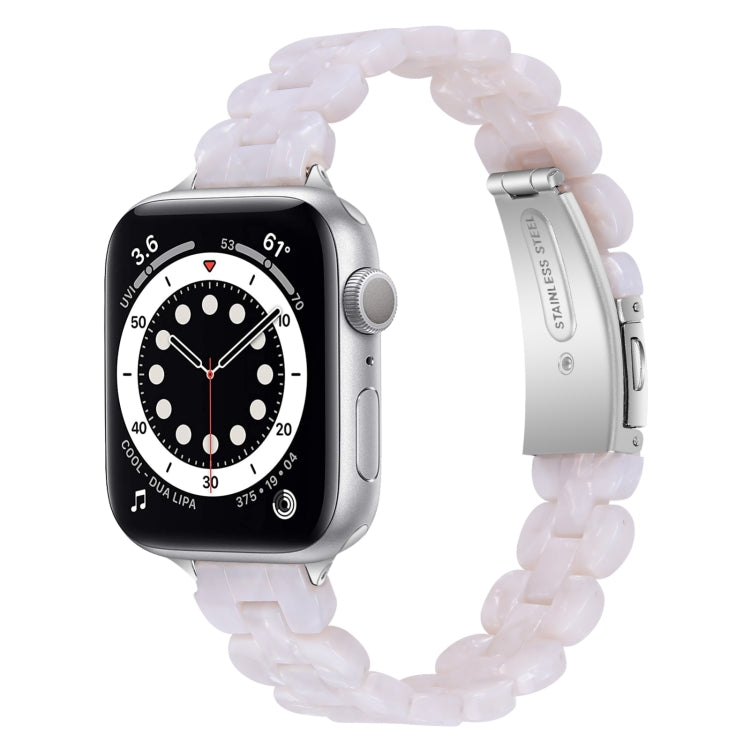 Oval Resin Replacement Strap Watchband, For Apple Watch Series 7  41mm / & 6 & SE & 5 & 4 40mm, For Apple Watch Series  7  45mm / & 6 & SE & 5 & 4 44mm