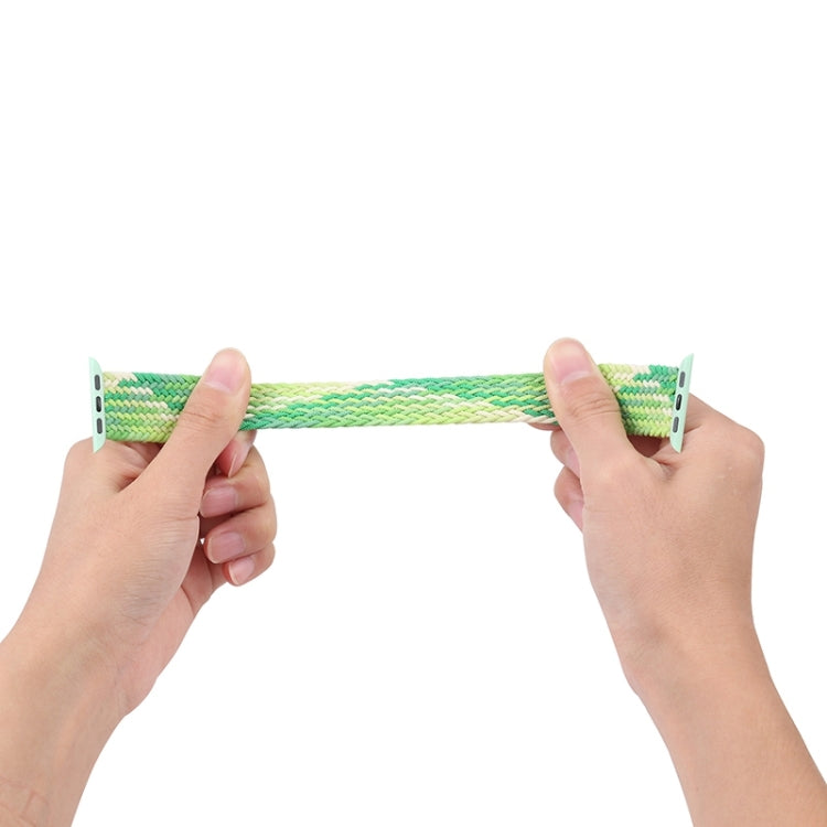 Single Loop Weaving Nylon Replacement Watchband, Size: L 165mm For Apple Watch Series 6 & SE & 5 & 4 44mm / 3 & 2 & 1 42mm, L 165mm 44mm / 42 mm