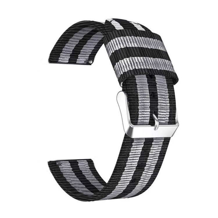 For Samsung Galaxy Watch4 40/44mm & Watch4 Classic 42/46mm Split Nylon Replacement Strap Watchband