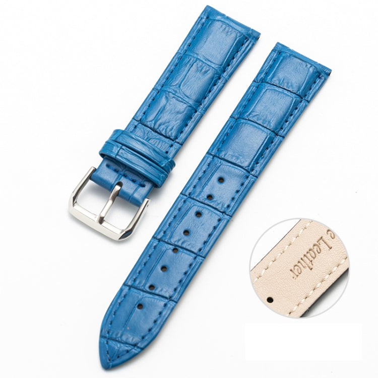 Two-layer Cowhide Leather Bamboo Joint Texture Replacement Strap Watchband, 10mm, 12mm, 14mm, 16mm, 18mm, 20mm, 22mm, 24mm