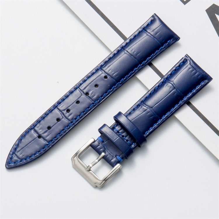 Calf Leather Replacement Strap Watchband, 14mm, 16mm, 18mm, 20mm, 22mm