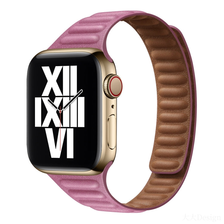 Slimming Loop Magnetic Replacement Watchband For Apple Watch Series, 7 41mm / 6&SE&5&4 40mm / 3&2&1 38mm, 7 45mm / 6&SE&5&4 44mm / 3&2&1 42mm