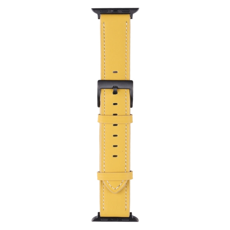 Leather Replacement Watchband For Apple Watch Series, 7 45mm / 6&SE&5&4 44mm / 3&2&1 42mm, 7 41mm / 6&SE&5&4 40mm / 3&2&1 38mm