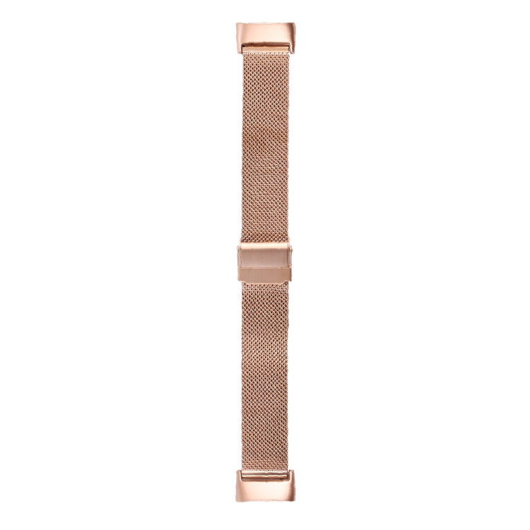 Milan Steel Double Buckles Strap Watchband, For Fitbit Charge 5