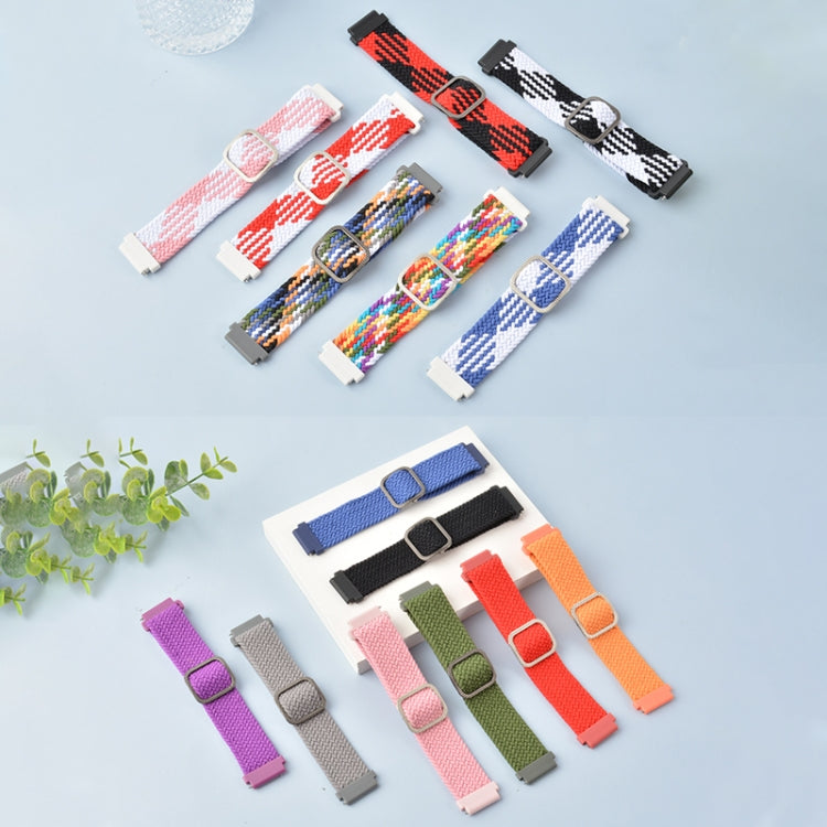 Nylon Braided Elasticity Watchband, For Samsung Galaxy Watch4 40mm/44mm, For Samsung Galaxy Gear S3
