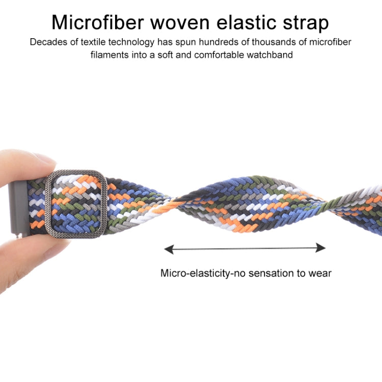 Nylon Braided Elasticity Watchband, For Samsung Galaxy Watch4 40mm/44mm, For Samsung Galaxy Gear S3