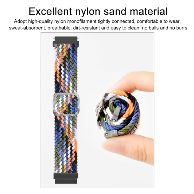 Nylon Braided Elasticity Watchband, For Samsung Galaxy Watch4 40mm/44mm, For Samsung Galaxy Gear S3