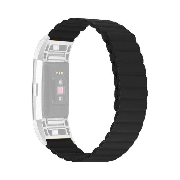 Silicone Magnetic Watchband, For Fitbit Charge 2, For Fitbit Charge 3 / 4, For Fitbit Charge 5