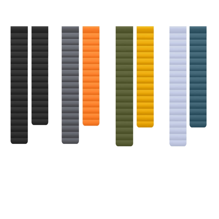 Silicone Magnetic Watchband, For Fitbit Charge 2, For Fitbit Charge 3 / 4, For Fitbit Charge 5