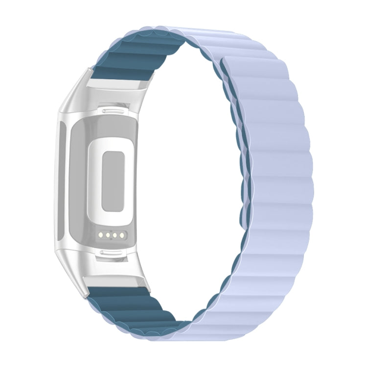 Silicone Magnetic Watchband, For Fitbit Charge 2, For Fitbit Charge 3 / 4, For Fitbit Charge 5