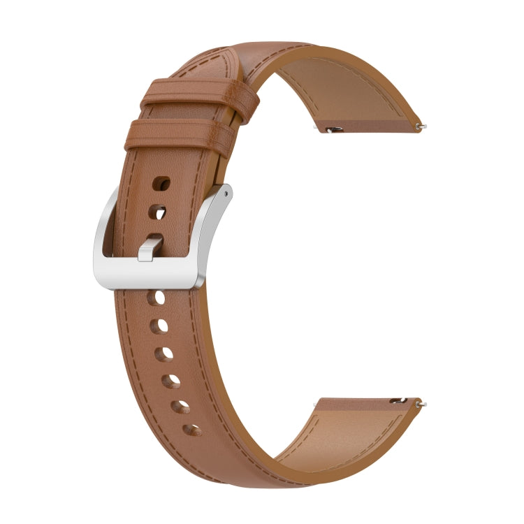 20mm Universal Genuine Leather Watchband