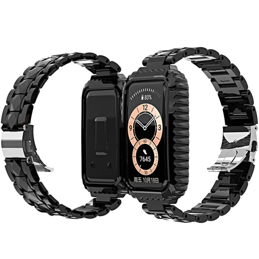 Stainless Steel Watchband, For Huawei Band 6 / Honor Band 6, For Xiaomi Mi Band 6 / 5