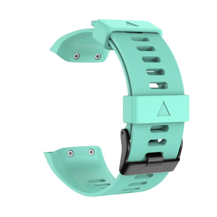 Black Buckle Silicone Watchband, For Garmin Forerunner 35