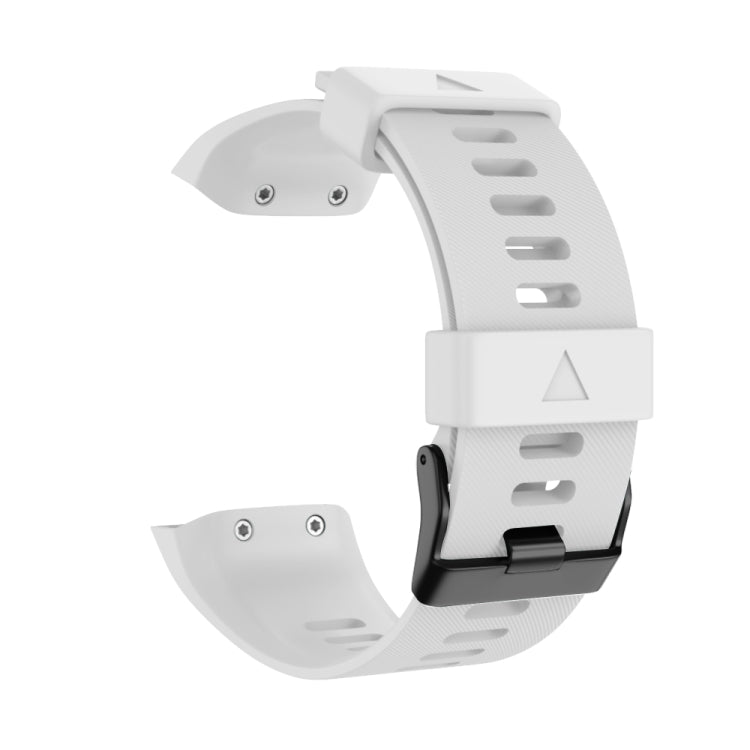 Black Buckle Silicone Watchband, For Garmin Forerunner 35
