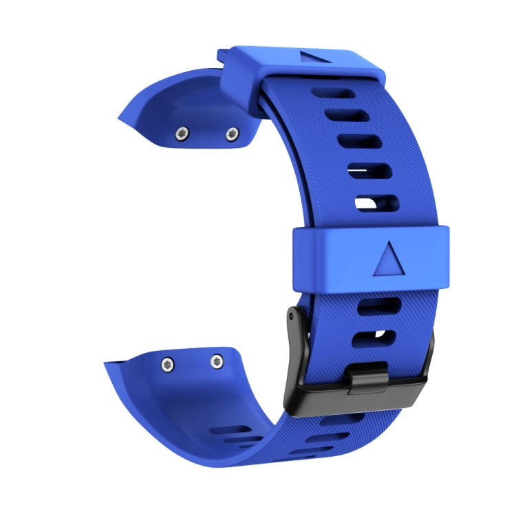 Black Buckle Silicone Watchband, For Garmin Forerunner 35