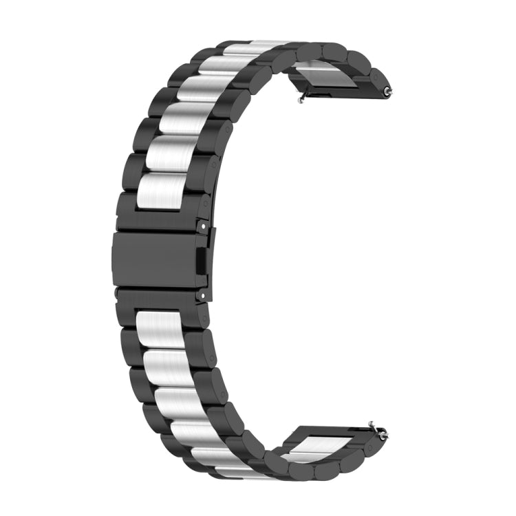 Three-bead Metal Steel Watch Band, For Huawei GT 3 Pro 43mm, For Huawei GT 3 Pro 46mm