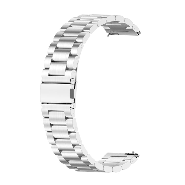 Three-bead Metal Steel Watch Band, For Huawei GT 3 Pro 43mm, For Huawei GT 3 Pro 46mm