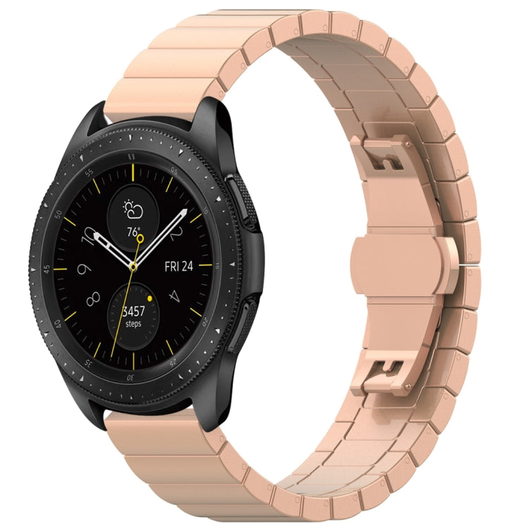 46mm Butterfly Buckle Stainless Steel Strap, For Galaxy Watch