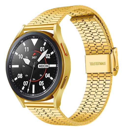 20mm Universal Seven-bead Stainless Steel Watch Band, 20mm