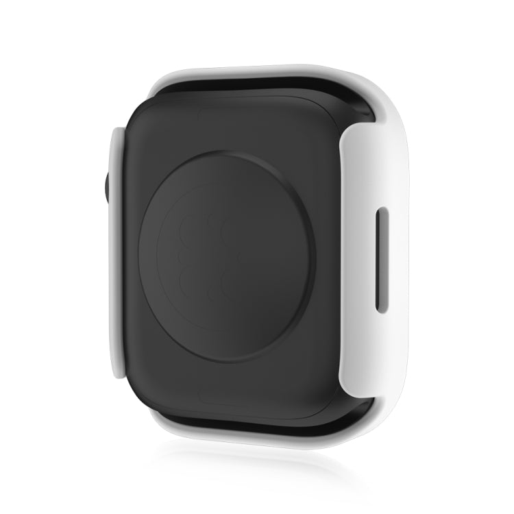 Life Waterproof Frosted 2 in 1 PC Frame + Tempered Glass Protective Case, For Apple Watch Series 9 / 8 / 7 45mm, For Apple Watch Series 9 / 8 / 7 41mm, For Apple Watch Series 6 / 5 / 4 / SE 44mm, For Apple Watch Series 6 / 5 / 4 / SE 40mm              ...