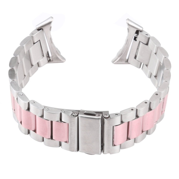 Three Strains Stainless Steel Metal Watch Band, For Google Pixel Watch 4 / 3 / 2 / 1 41mm