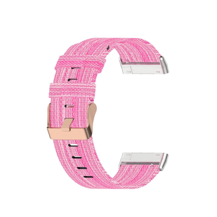 Universal Nylon Weave Canvas Watch Band, For Fitbit Versa 4 / Sense 2