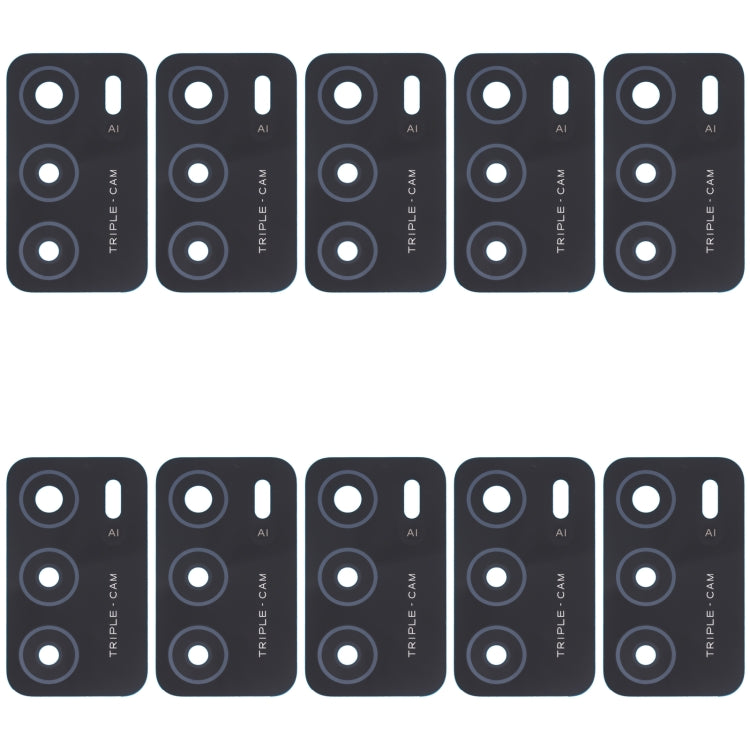 10 PCS Back Camera Lens, For Xiaomi Redmi Note 11SE, For Xiaomi Poco F4 GT, For Xiaomi Redmi K40S/Poco F4, For Xiaomi Redmi Note 11E/Redmi 10 5G/Redmi 11 Prime 5G, For Xiaomi Black Shark 4S/Black Shark 4S Pro, For OPPO Reno7 5G/Reno7 5G China          ...