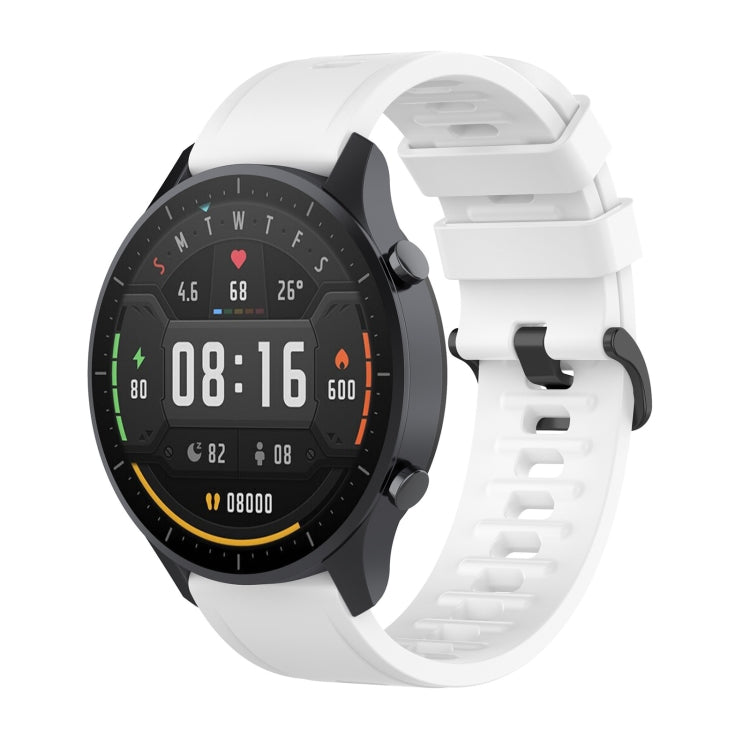 For Xiaomi Watch Color 22mm Quick Release Clasp Silicone Wrist Strap Watchband